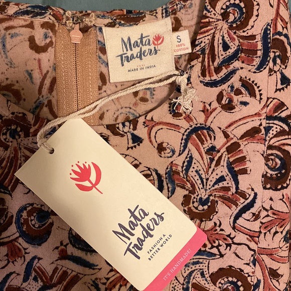 Mata Traders Ritu Dress in Shell - Picture 6 of 7